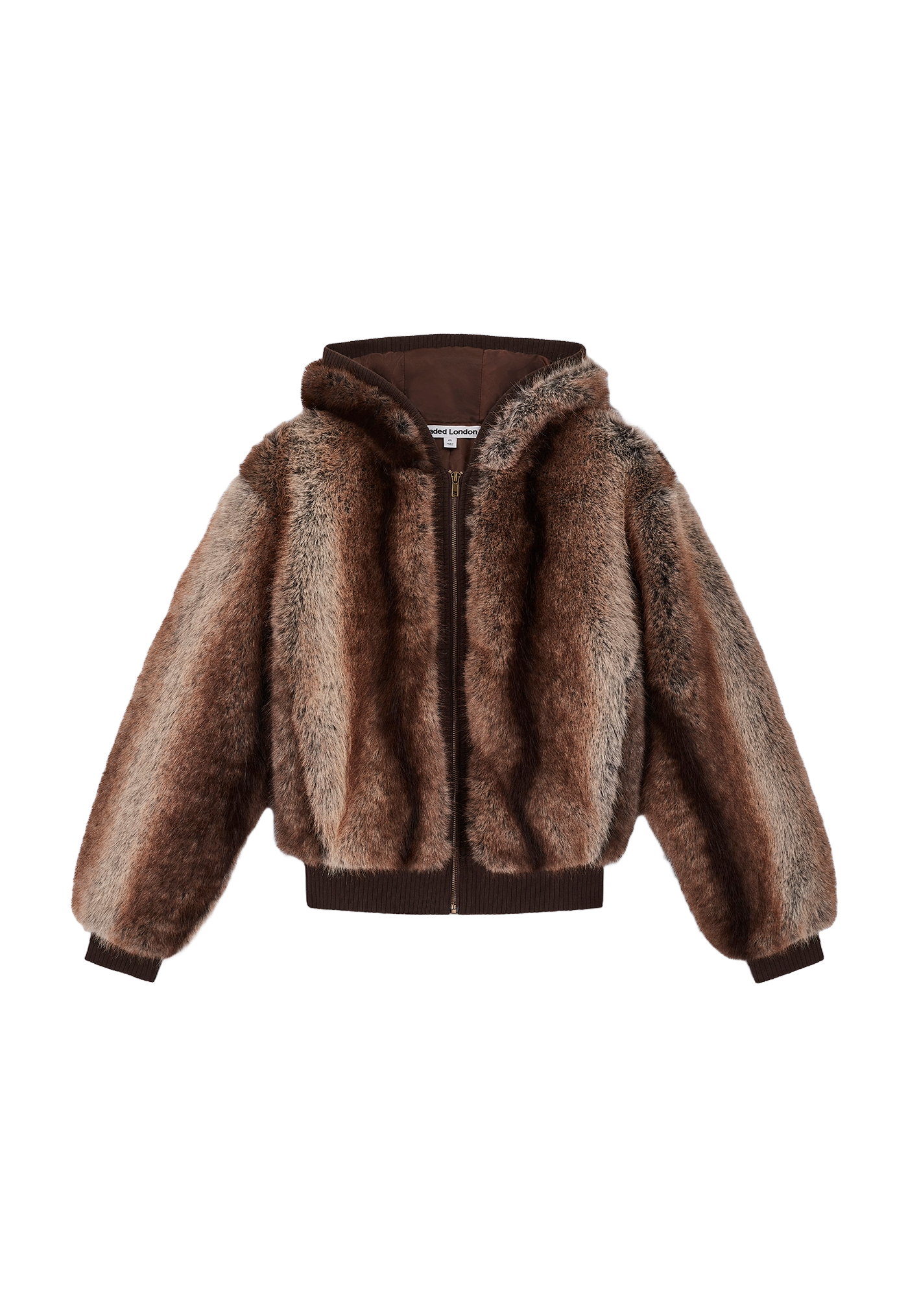 Bear Faux Fur Jacket