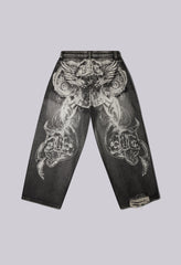 Gothic Print XL Colossus Jeans