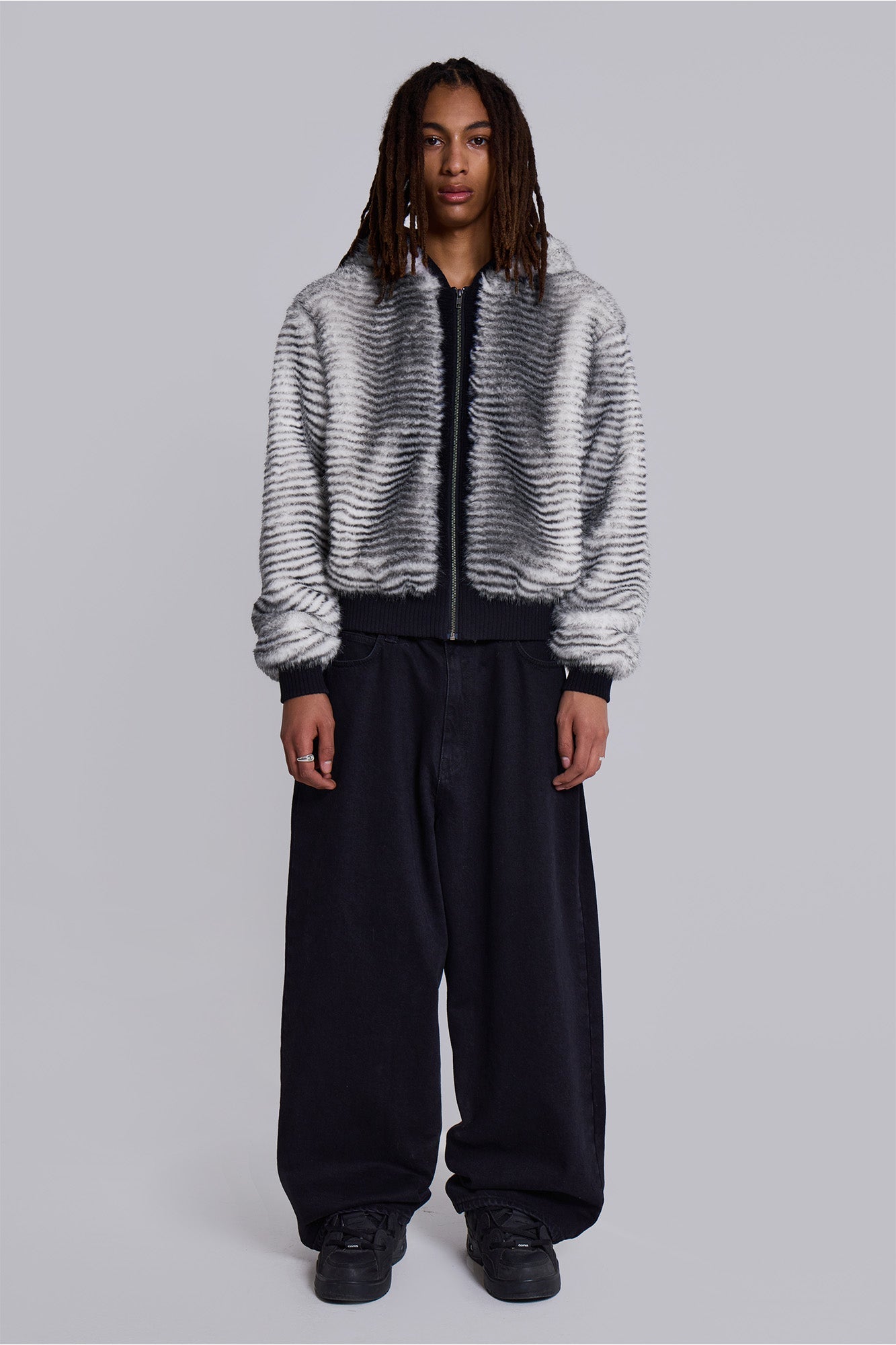 White Bear Faux Fur Jacket