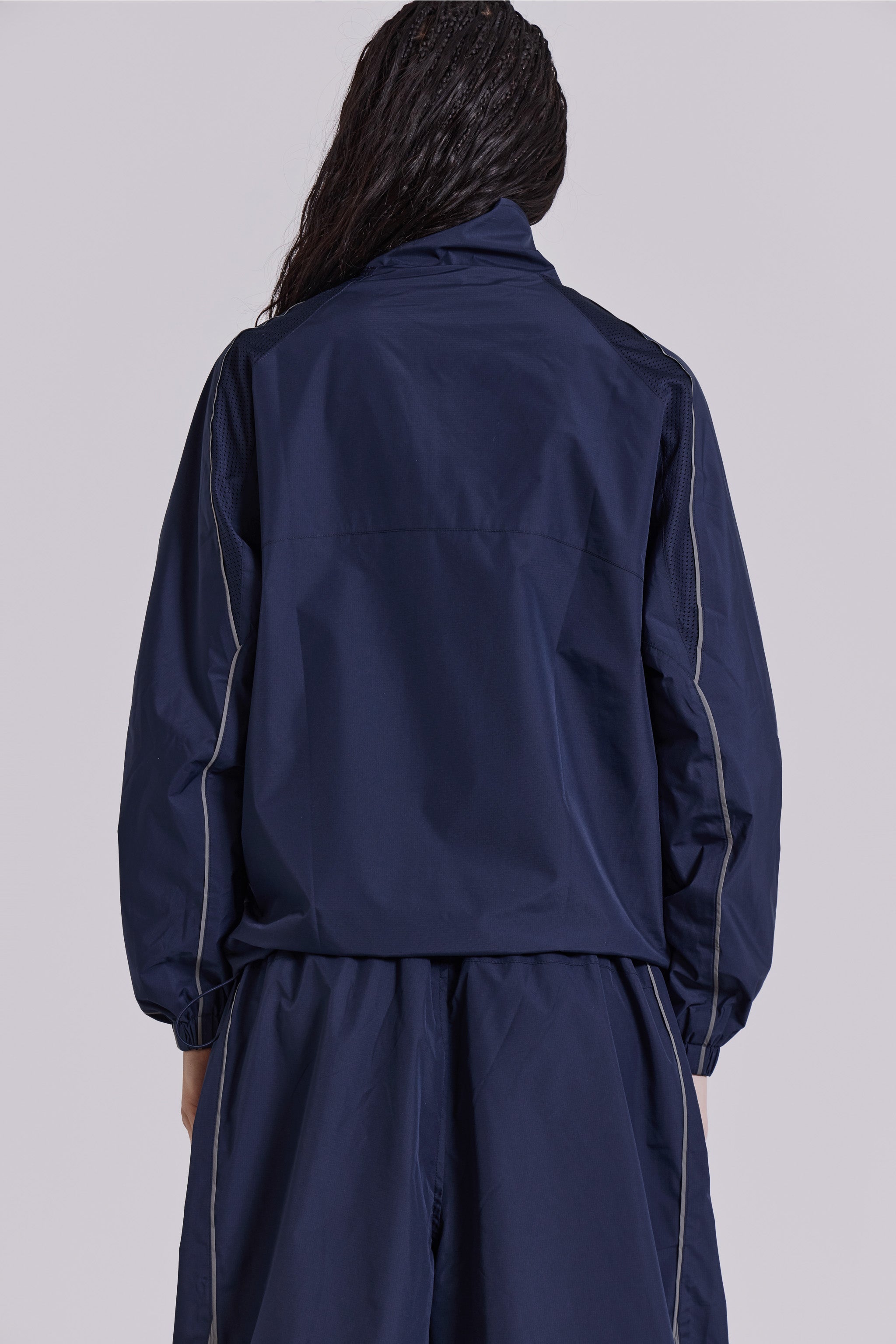 Navy Vapor Tracksuit Top