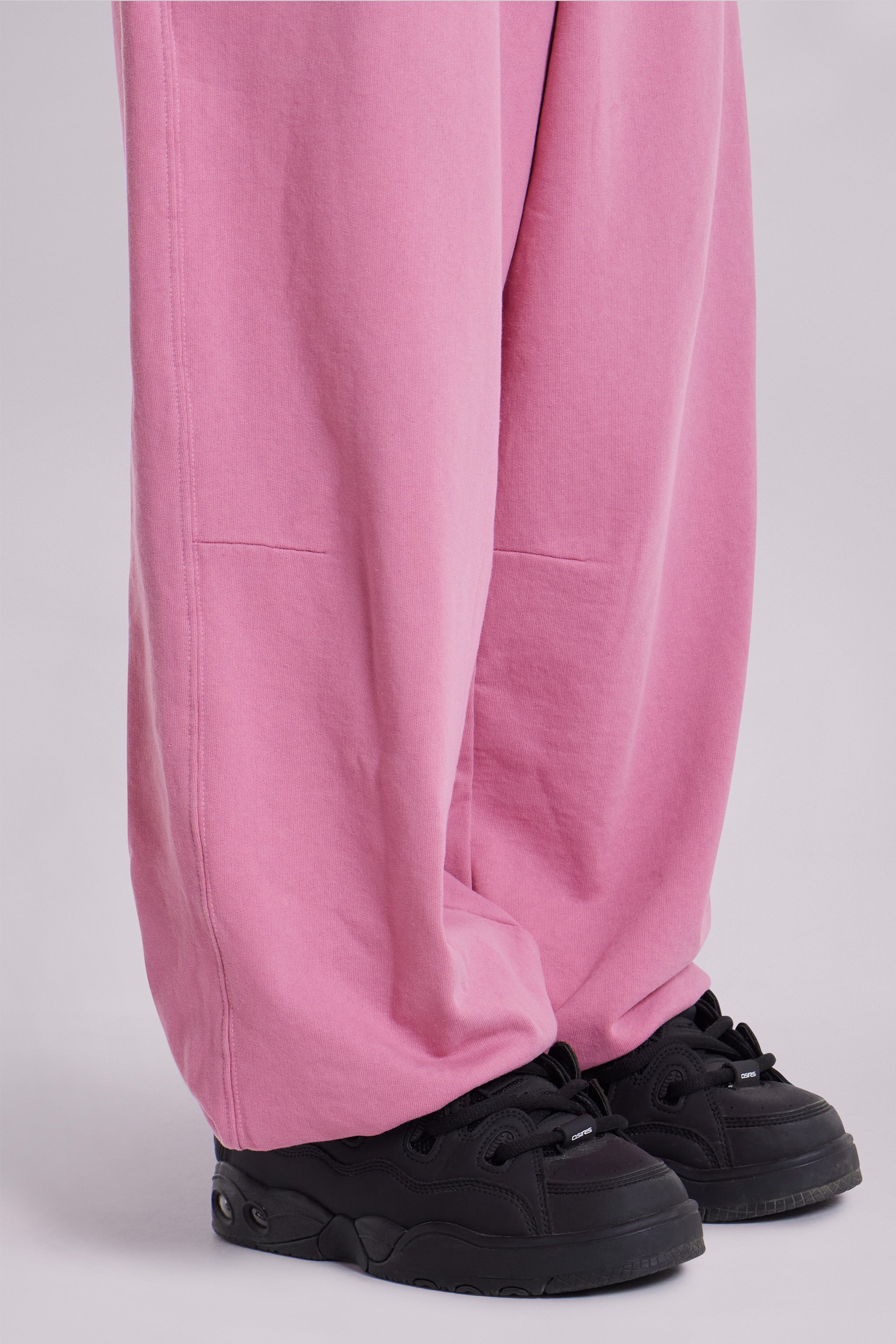 Pink Baggy Cuffed Monster Joggers
