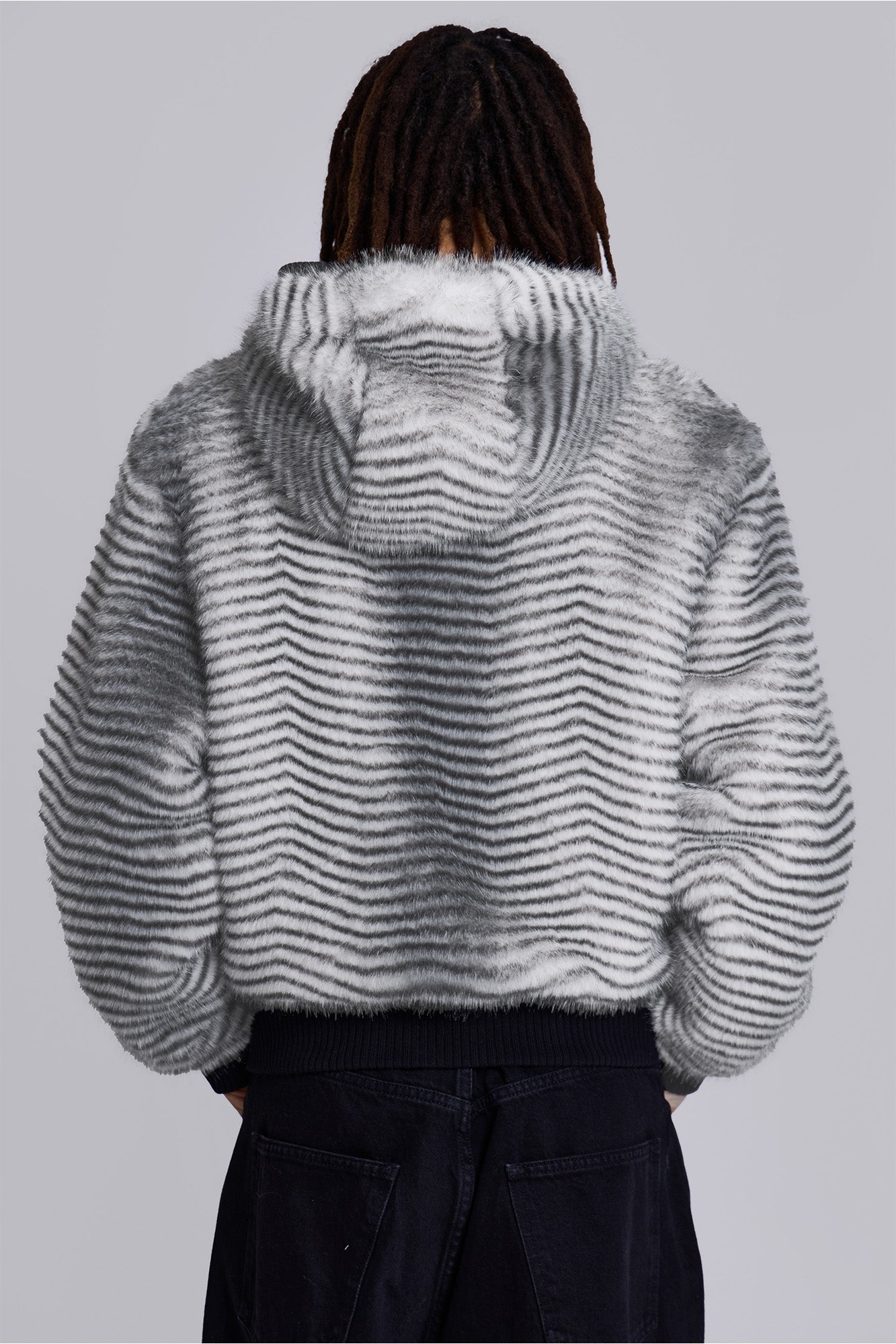 White Bear Faux Fur Jacket