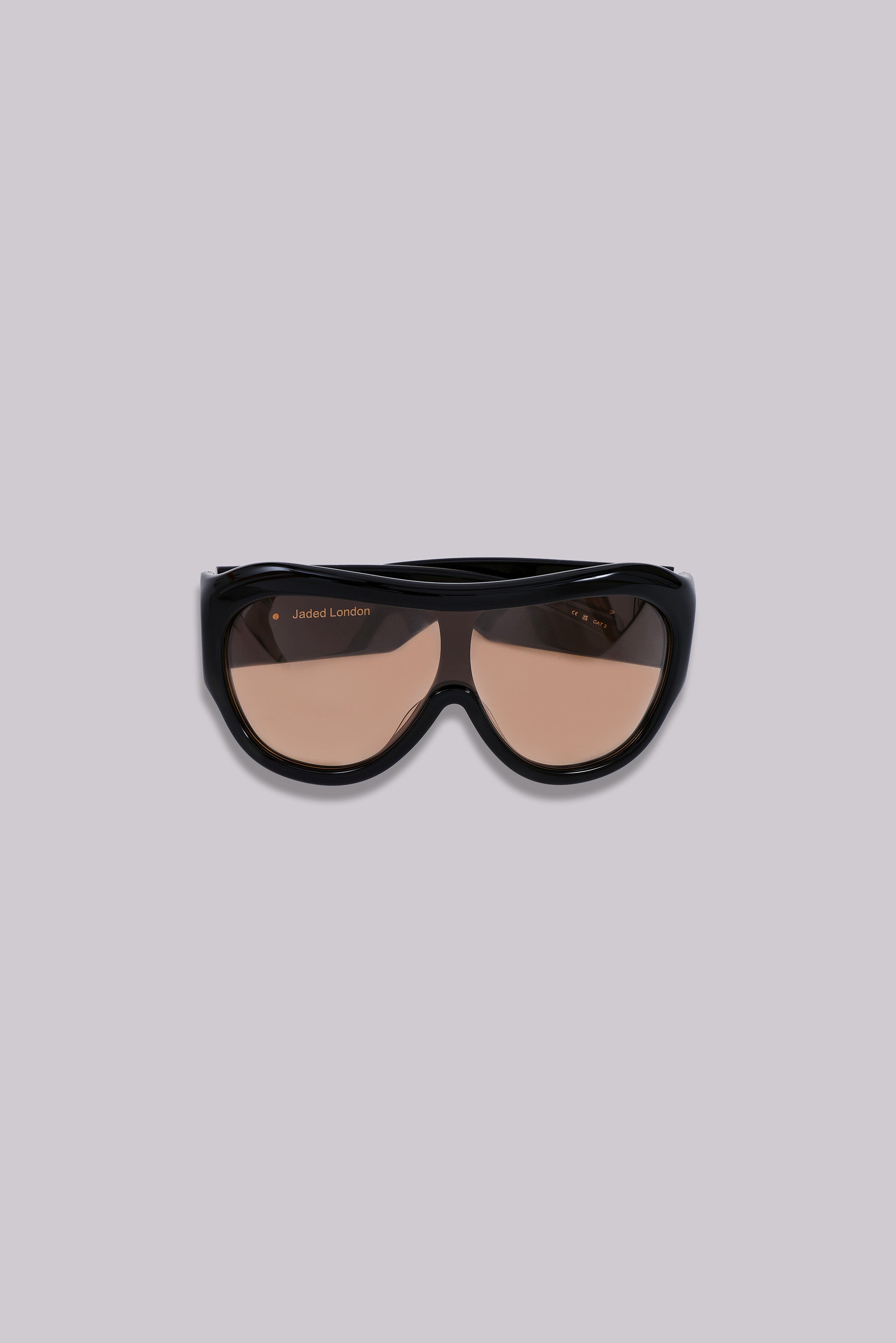 Noctra XL Stud Sunglasses in Amber