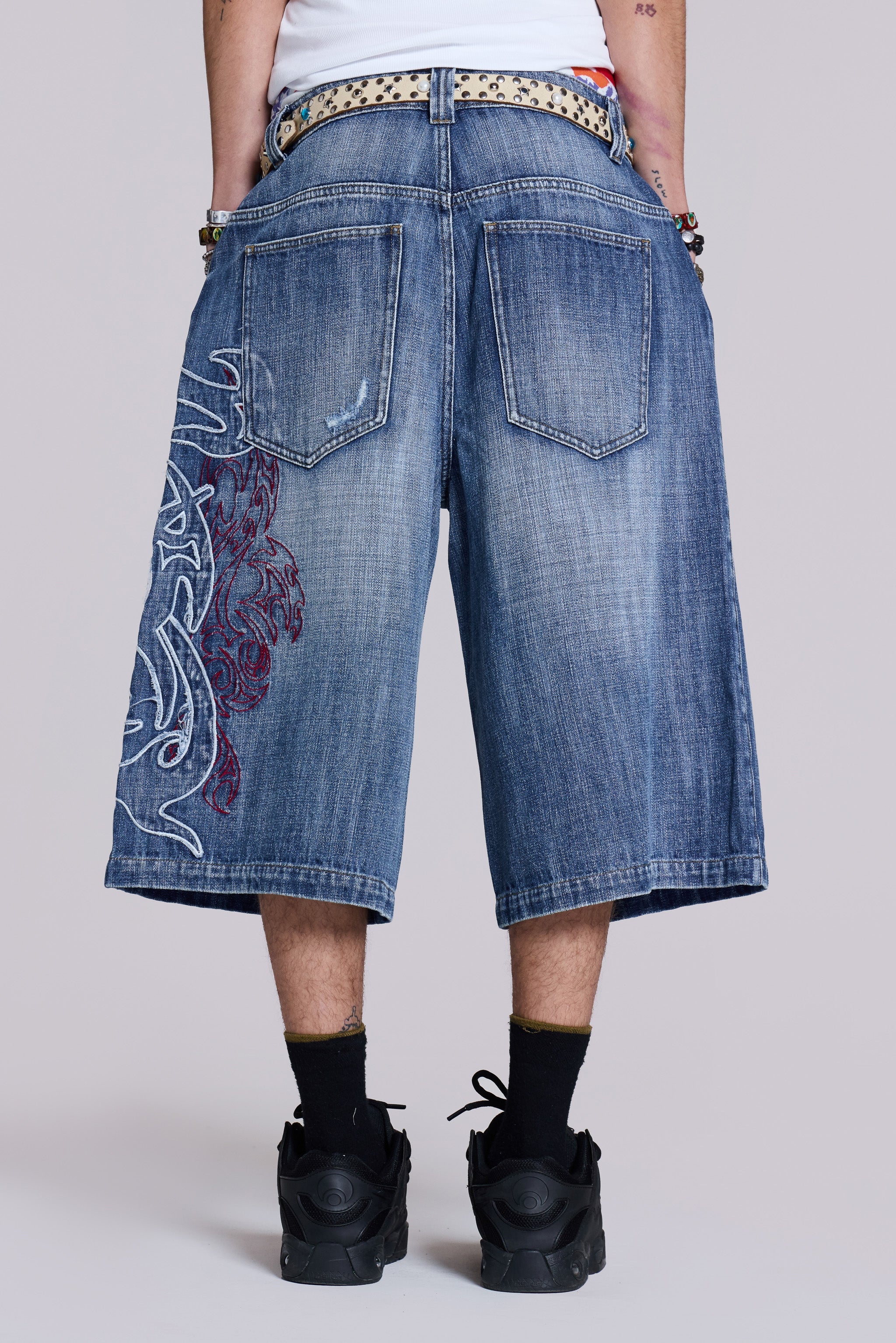 Layered Tribal XL Colossus Jorts