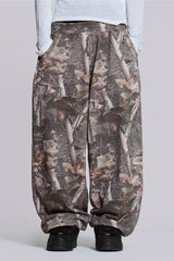 Woodland Camo Baggy Cuffed Monster Joggers