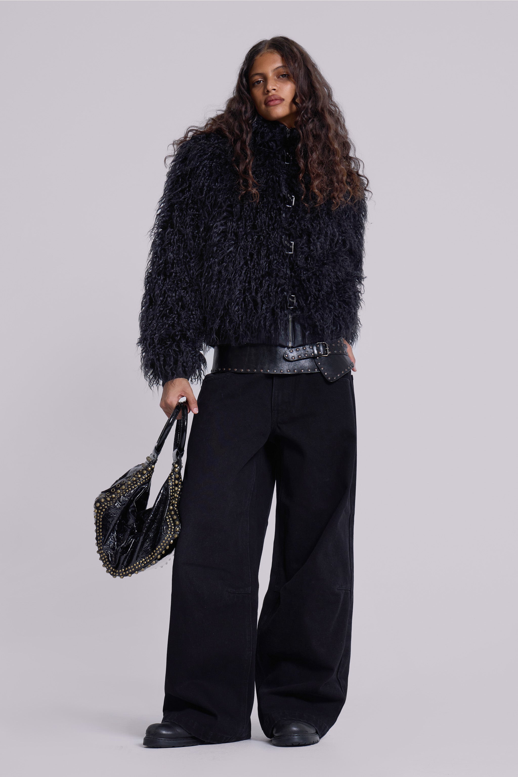 Black Matte Mendoza Jacket