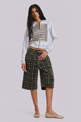 Grey Marl Military Monster Hoodie