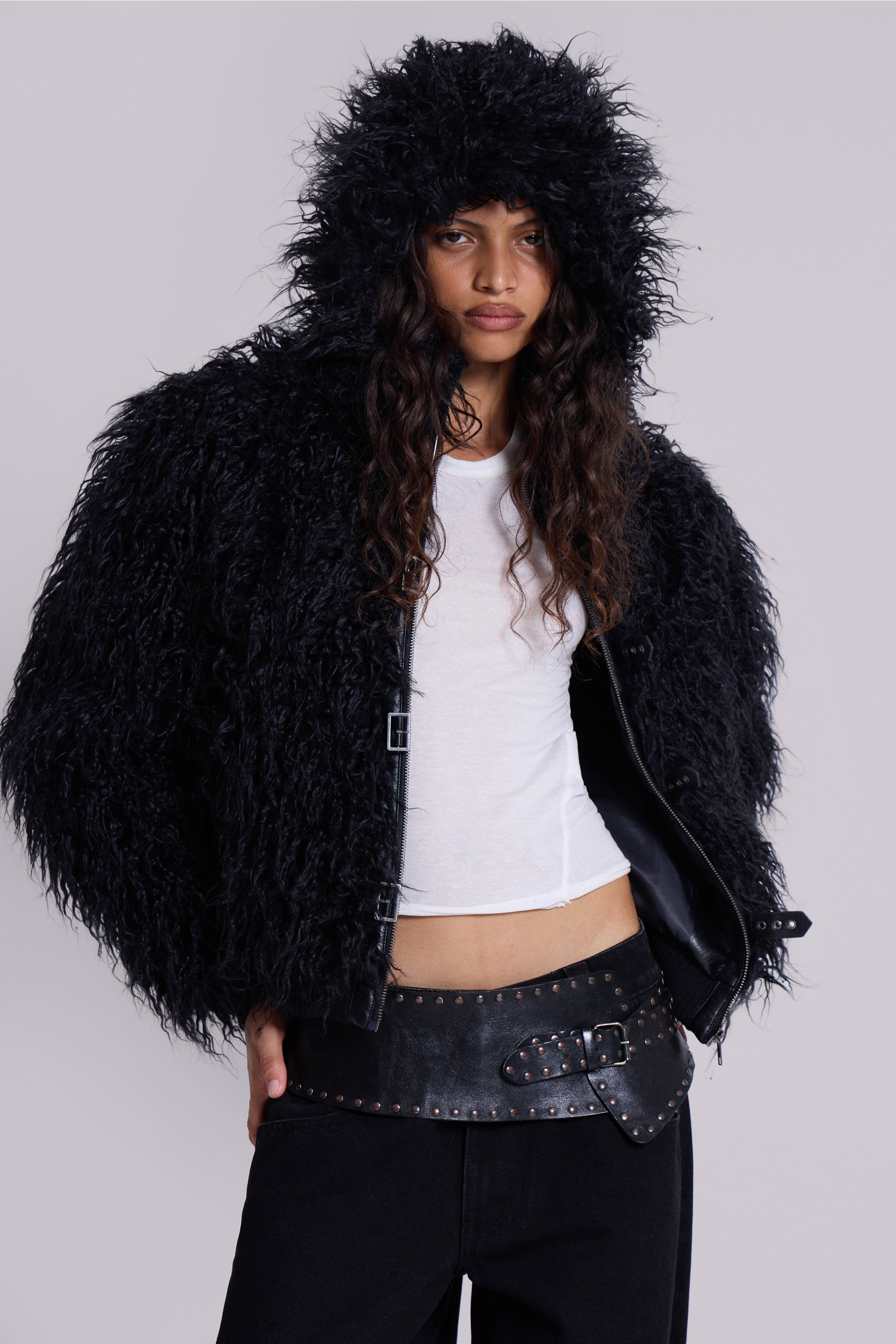 Black Matte Mendoza Jacket