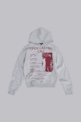 Open Casting Grey Marl Hoodie