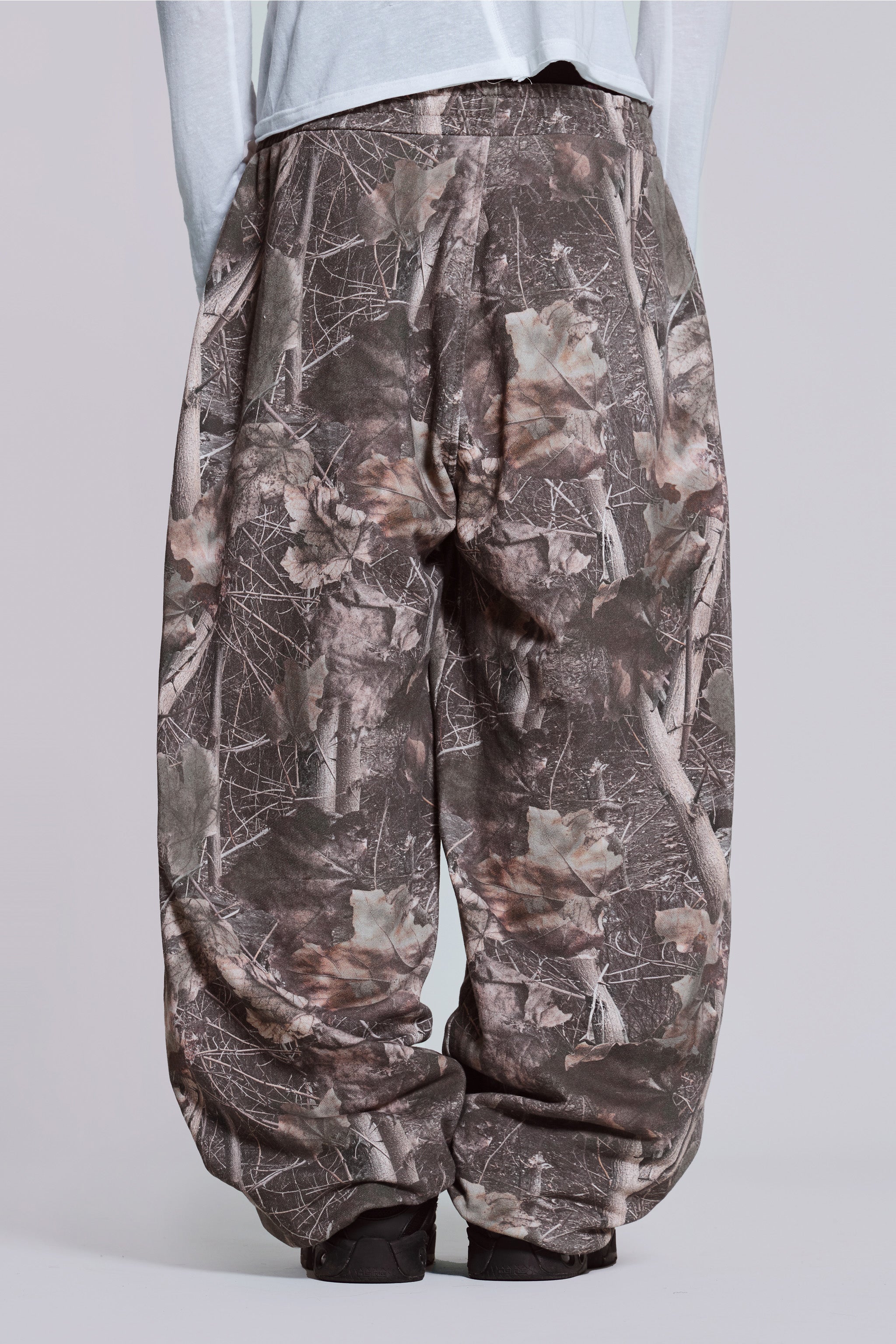Woodland Camo Baggy Cuffed Monster Joggers