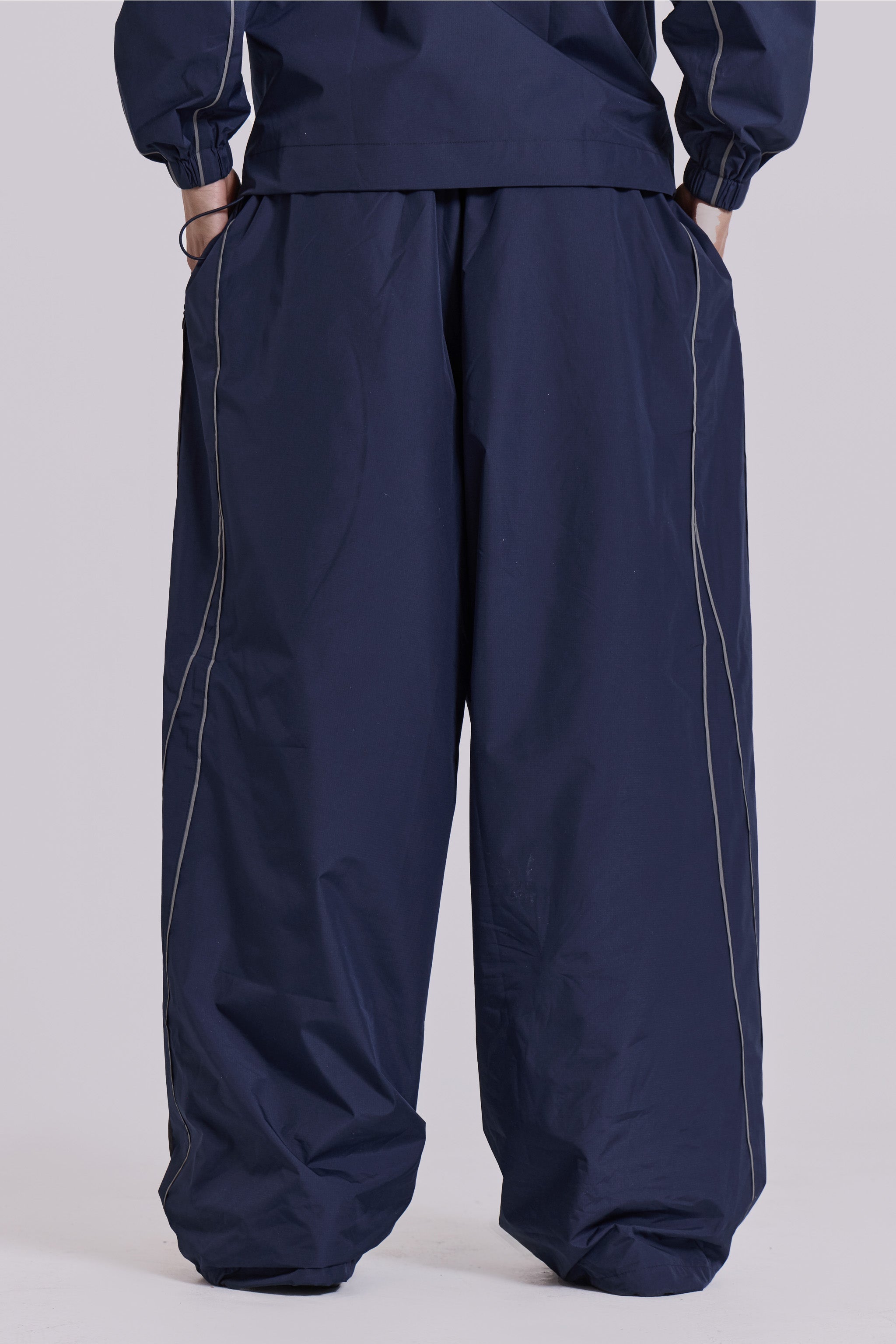 Navy Vapor Tracksuit Bottoms