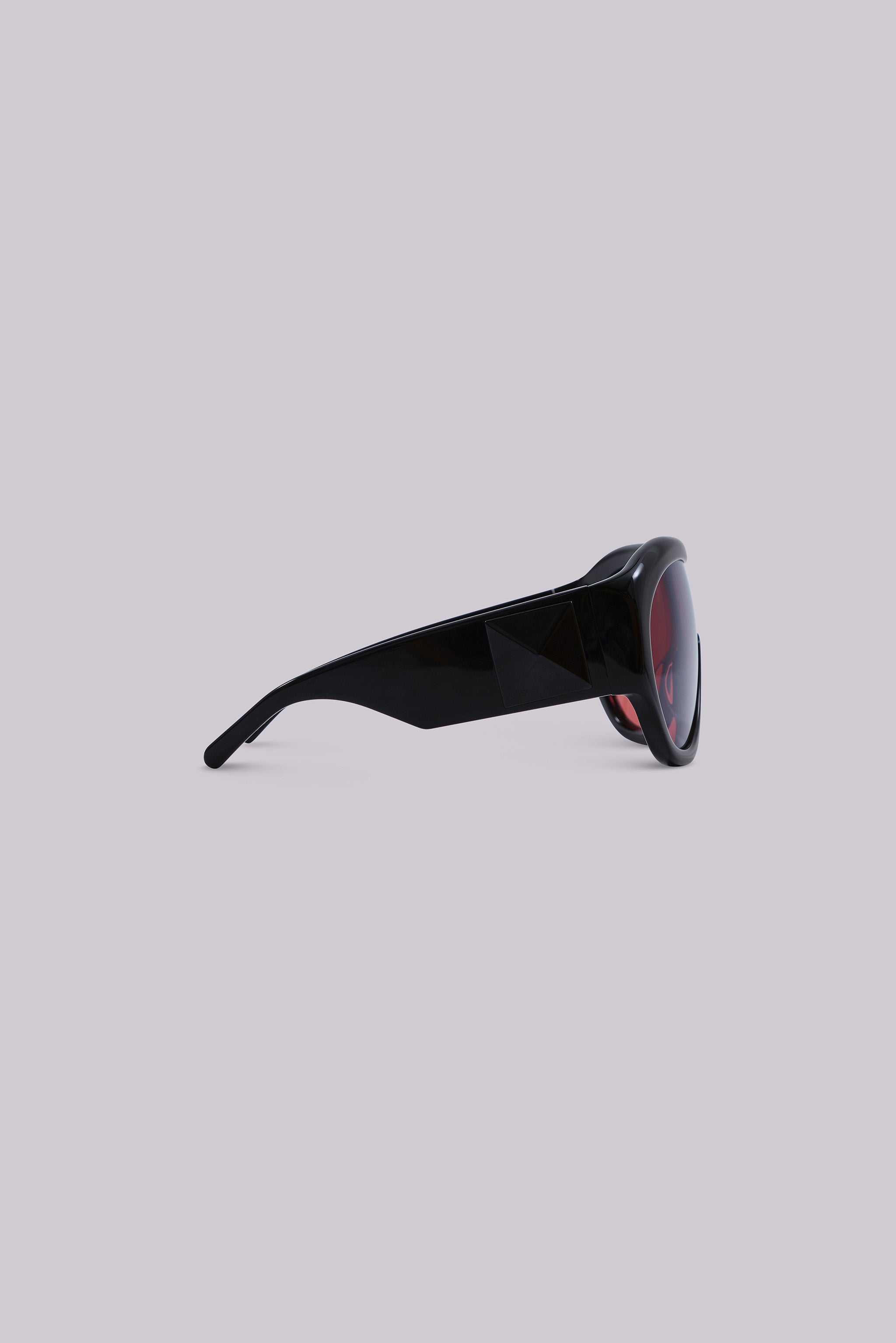 Noctra XL Stud Sunglasses in Damson