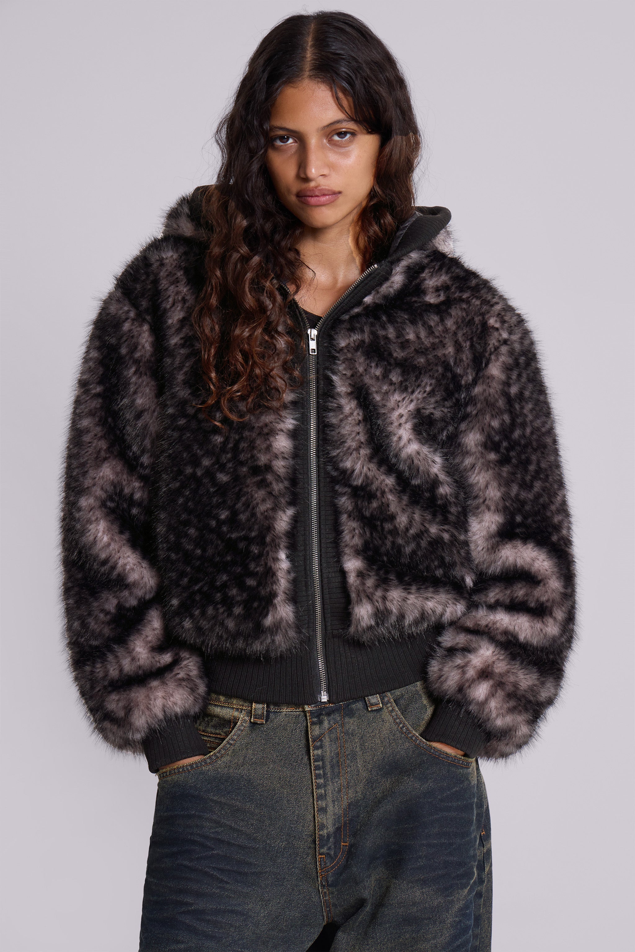 Biome Faux Fur Jacket