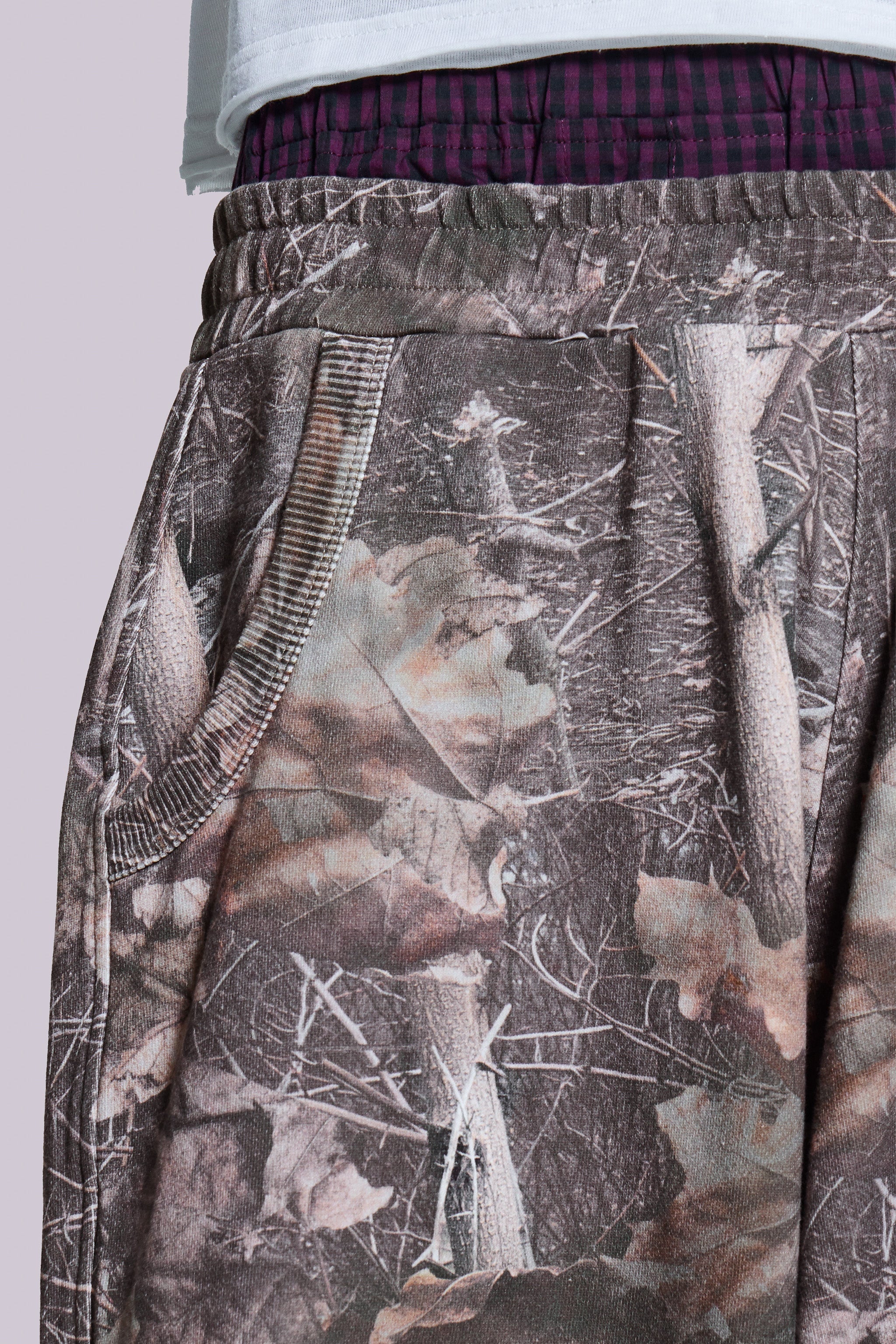 Woodland Camo Baggy Cuffed Monster Joggers