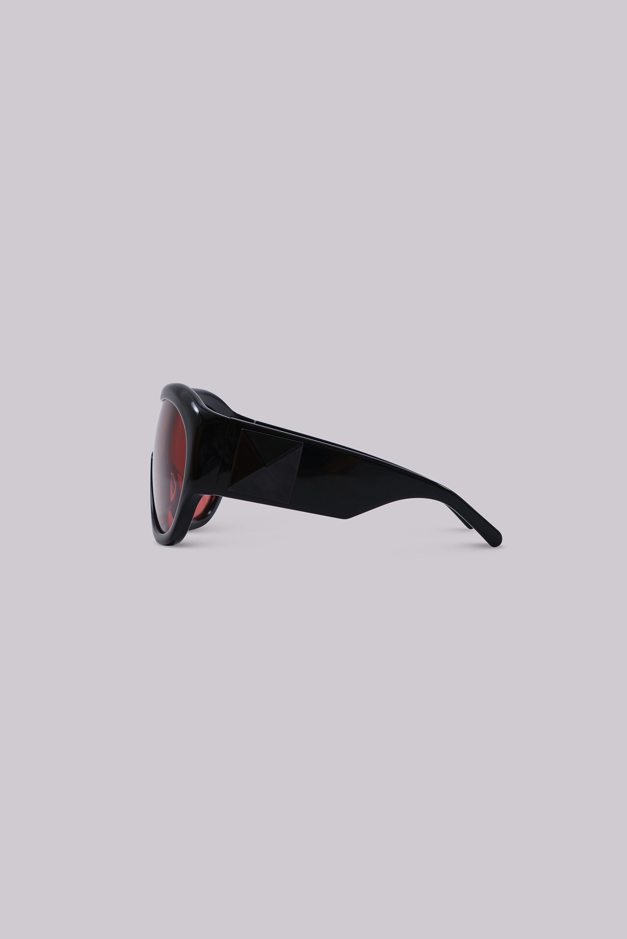 Noctra XL Stud Sunglasses in Damson