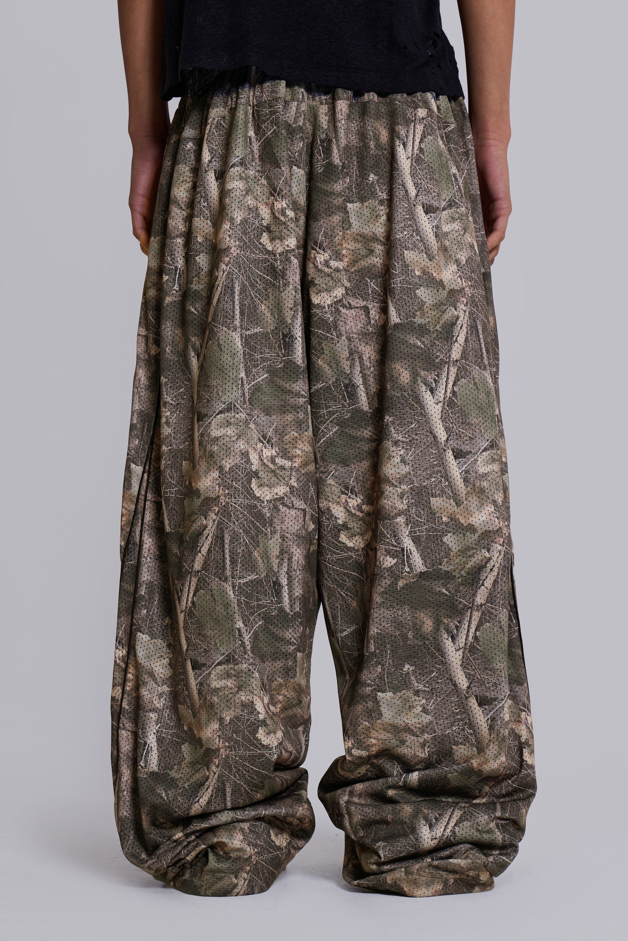 Forest Camo Mesh Vapor Tracksuit Bottoms