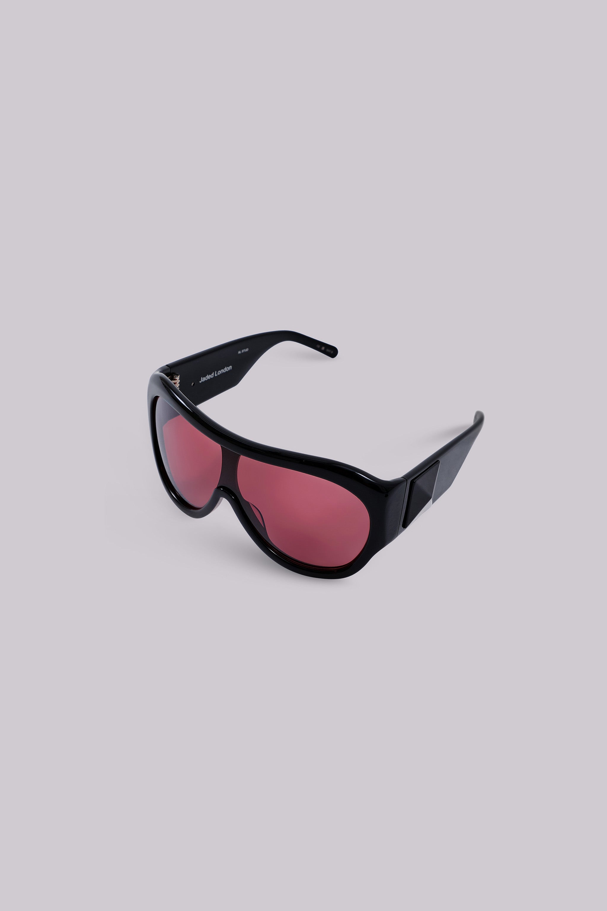 Noctra XL Stud Sunglasses in Damson