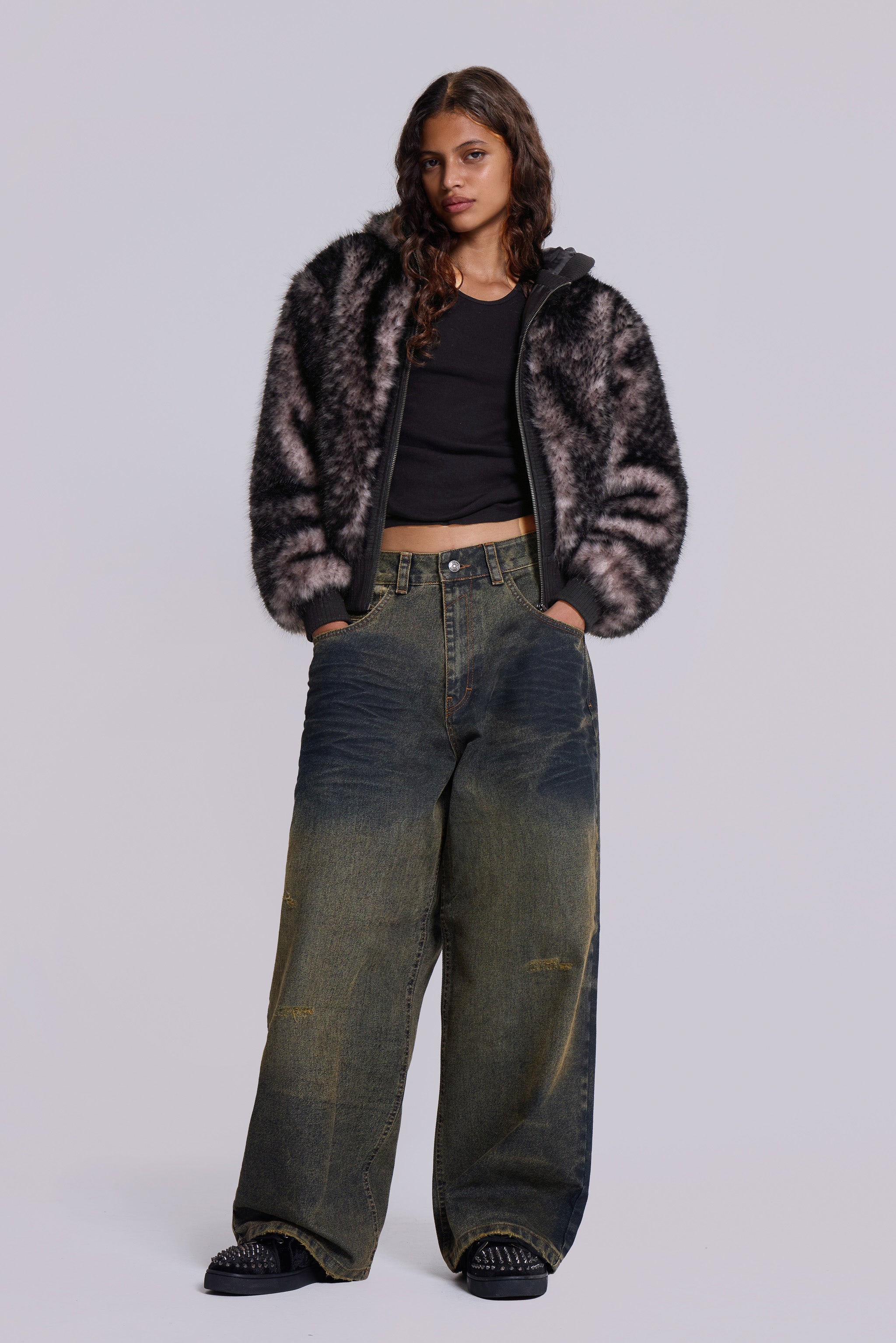 Biome Faux Fur Jacket