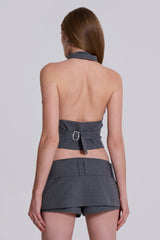 Friday Halter Tie Shirt