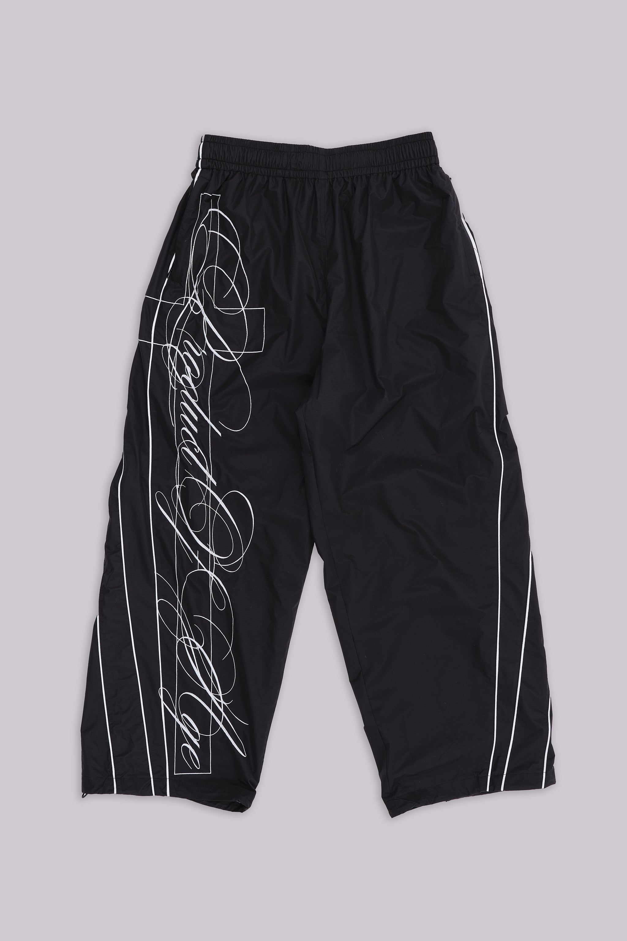 P.O.A. Black Vapor Tracksuit Bottoms