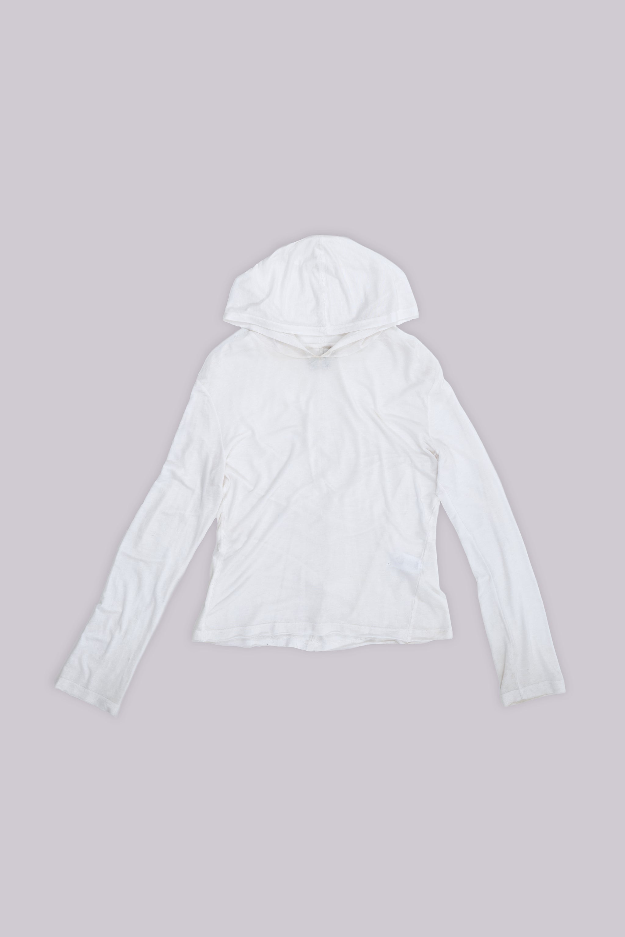 White Marl Mist Hoodie