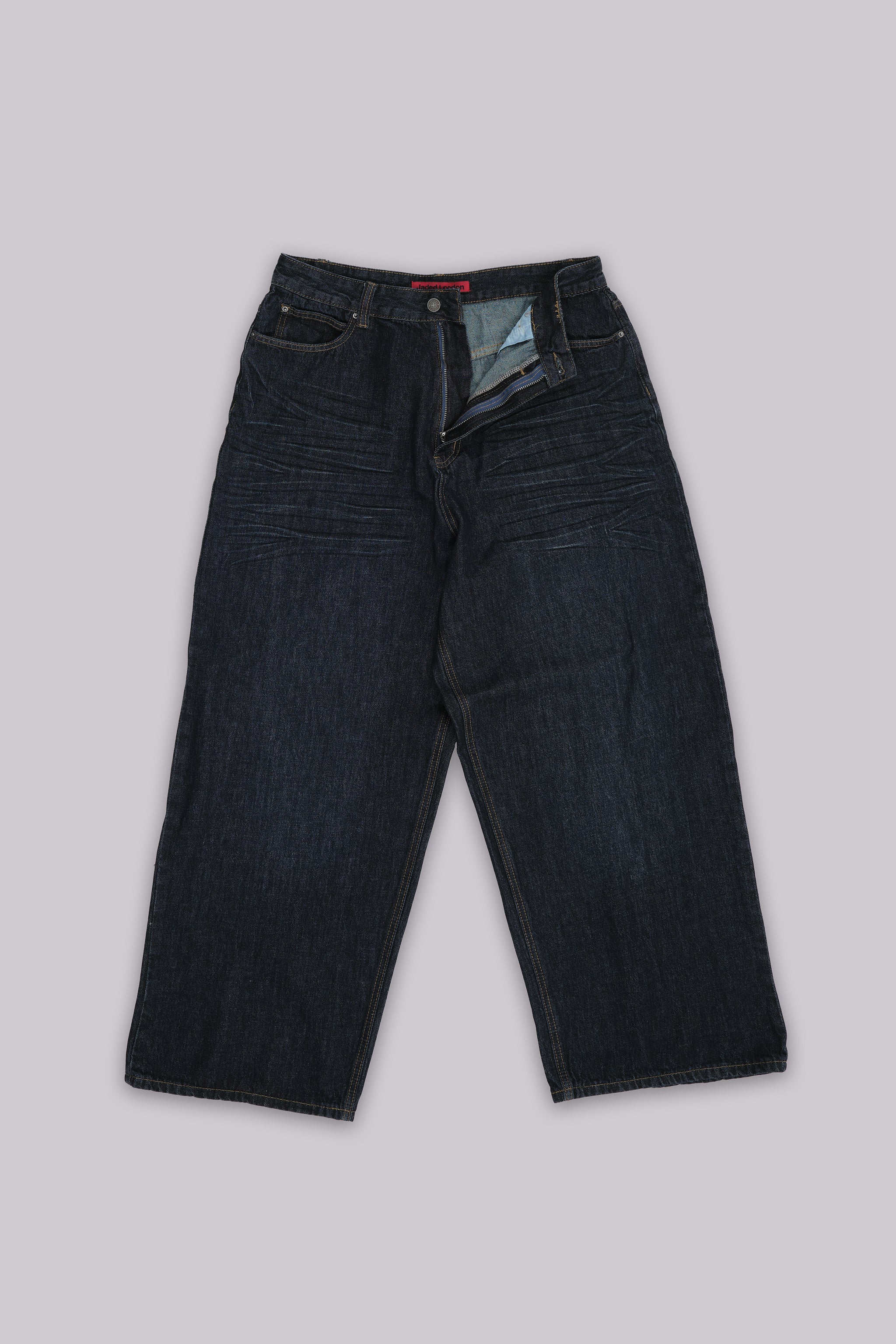 Creased Indigo XL Colossus Jeans