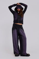 Deep Purple Fade Baggy Monster Joggers