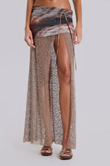 Kumina Layered Maxi Skirt