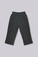 Checkerboard Baggy Monster Joggers