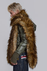 Blonde Cara Faux Fur Scarf