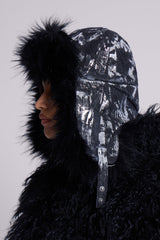 Gunmetal Denim Trapper Hat