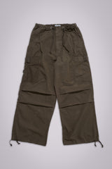 Khaki Parachute Cargo Pants