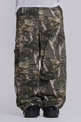 Woodland Camo Parachute Pants