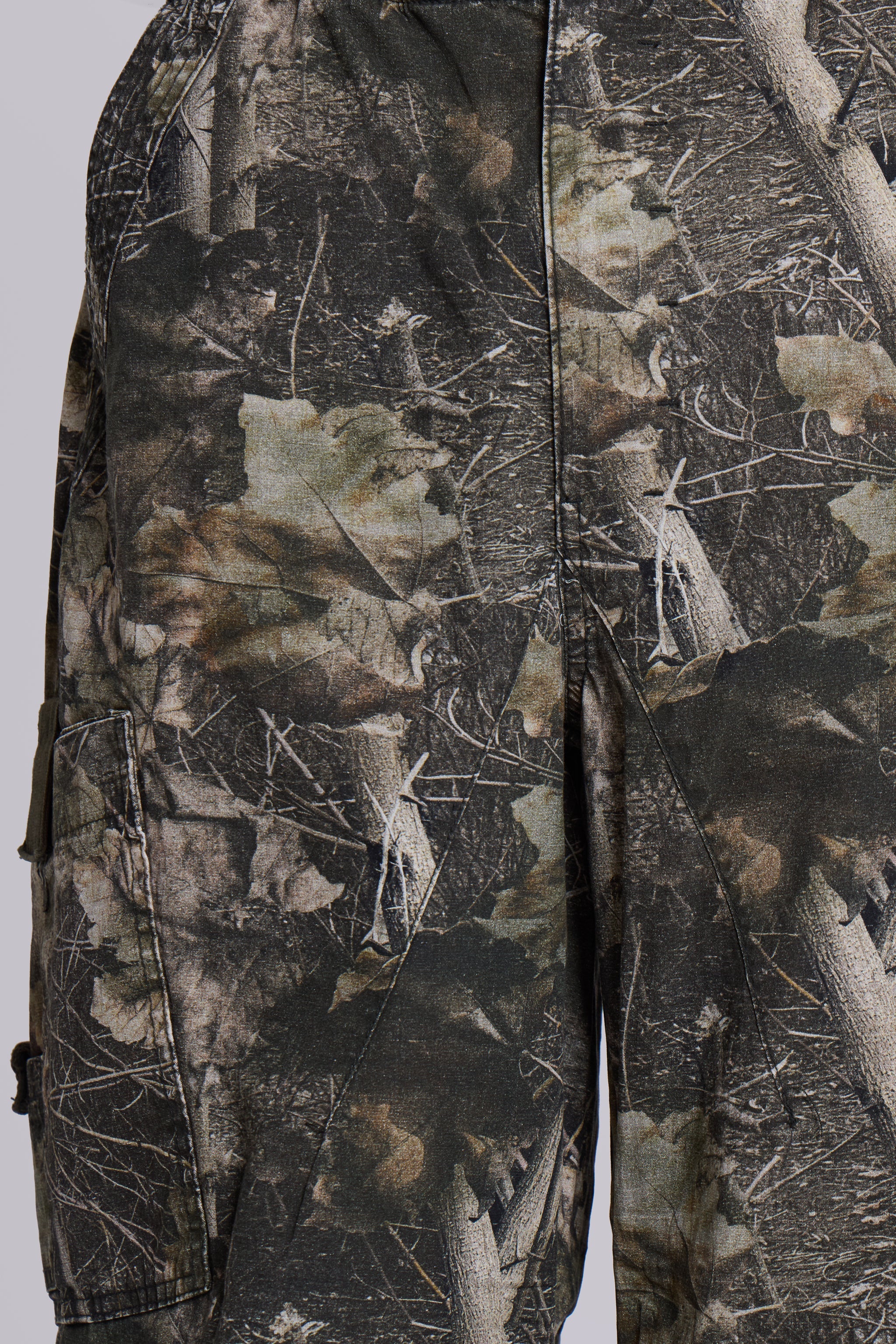 Woodland Camo Parachute Pants