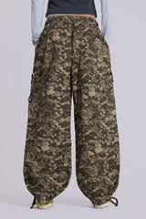 Digi Camo Ripstop Parachute Pants