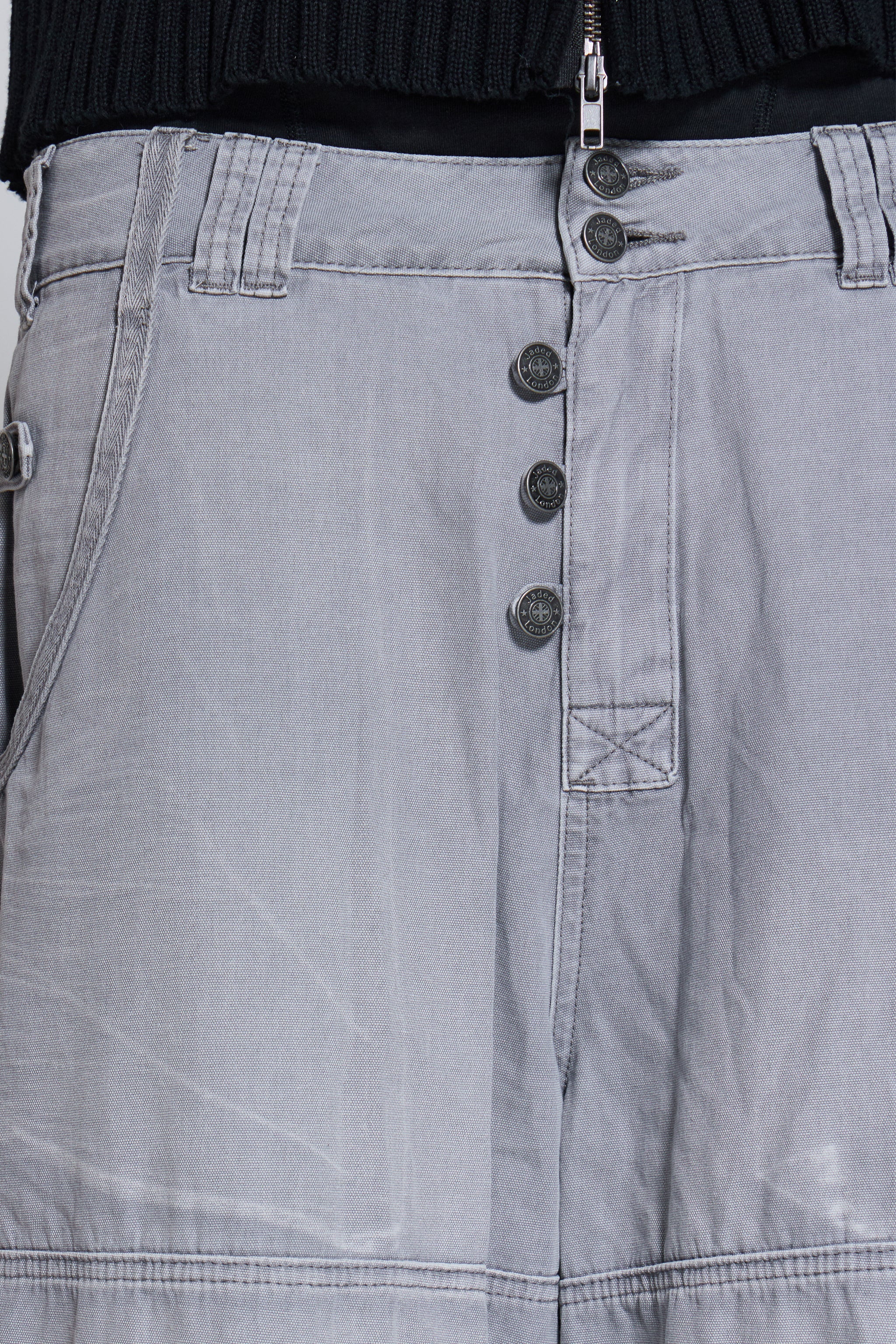 Washed Grey Decoy Cargos