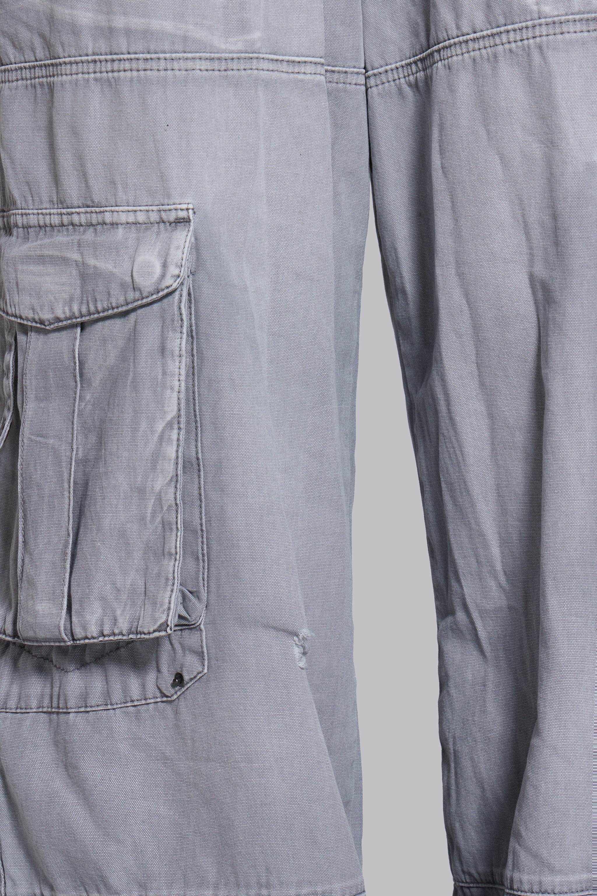 Washed Grey Decoy Cargos