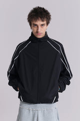 Black Vapor Tracksuit Top