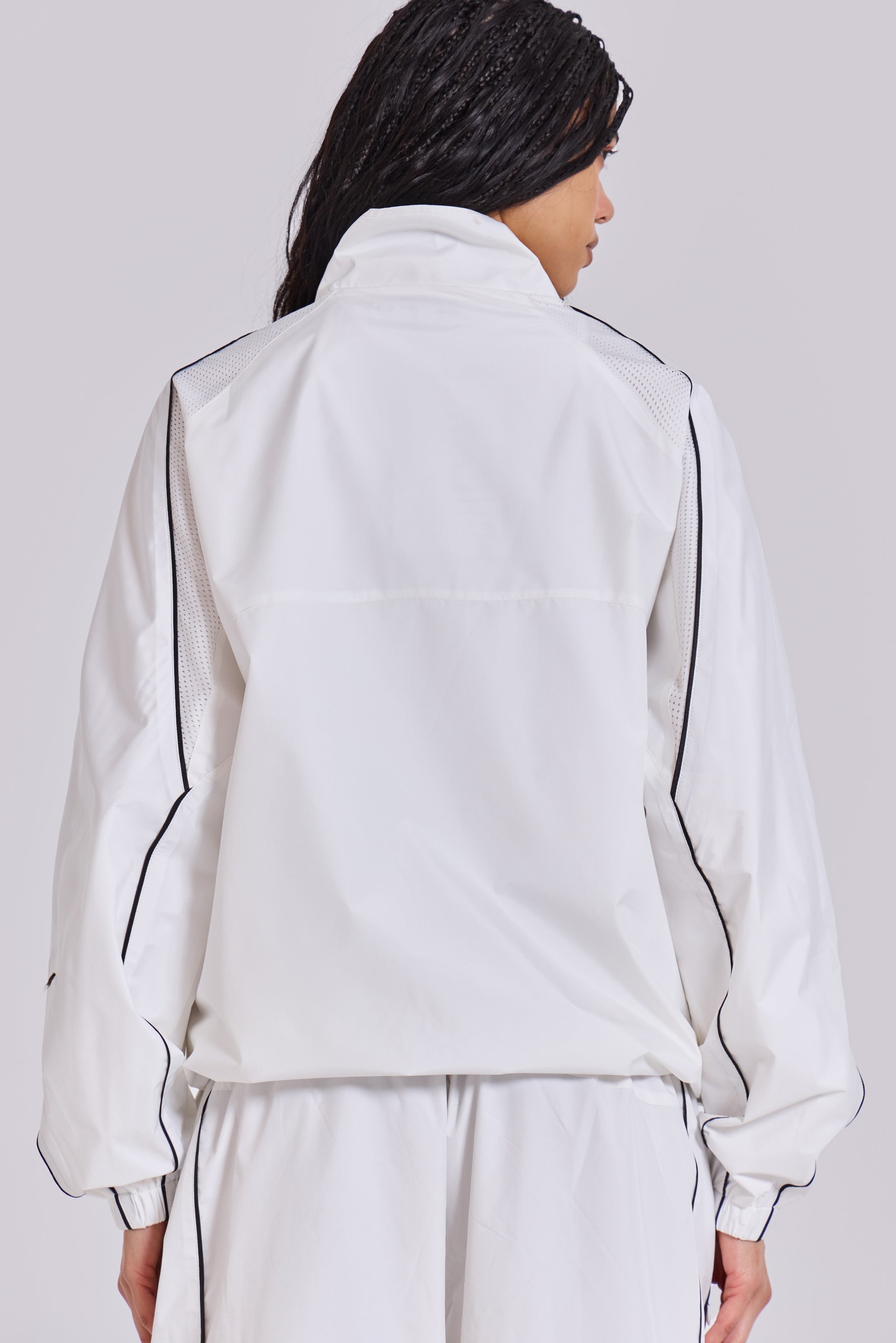 White Vapor Tracksuit Top