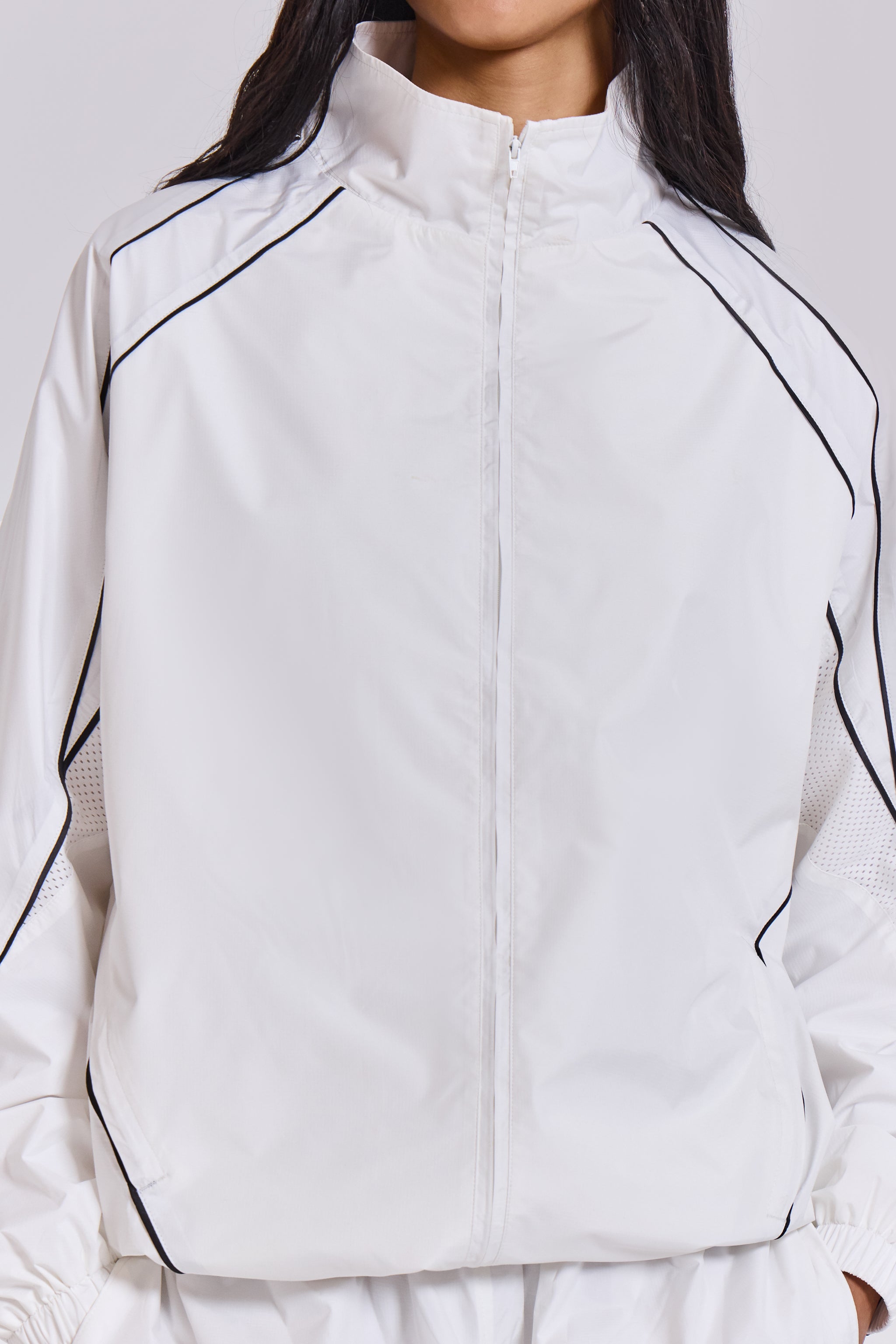 White Vapor Tracksuit Top