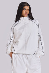 White Vapor Tracksuit Top