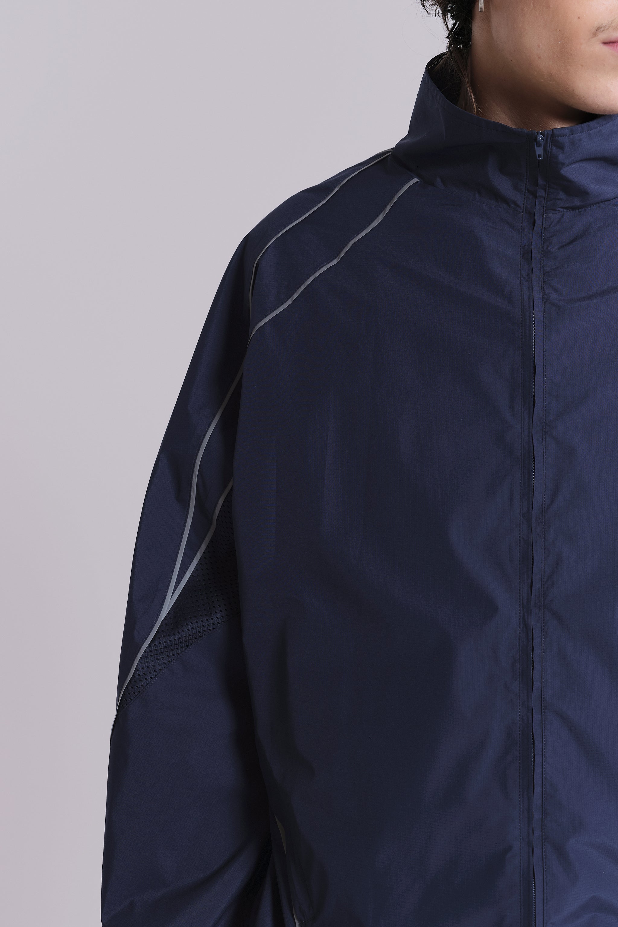 Navy Vapor Tracksuit Top