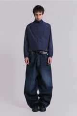 Navy Vapor Tracksuit Top