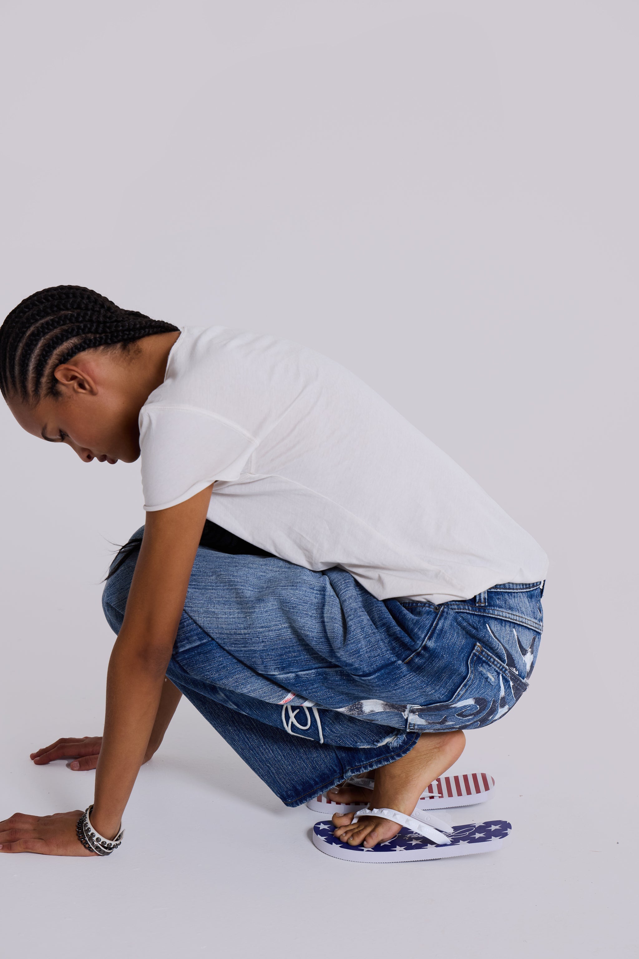 Heavens Best Studded Flip-Flop