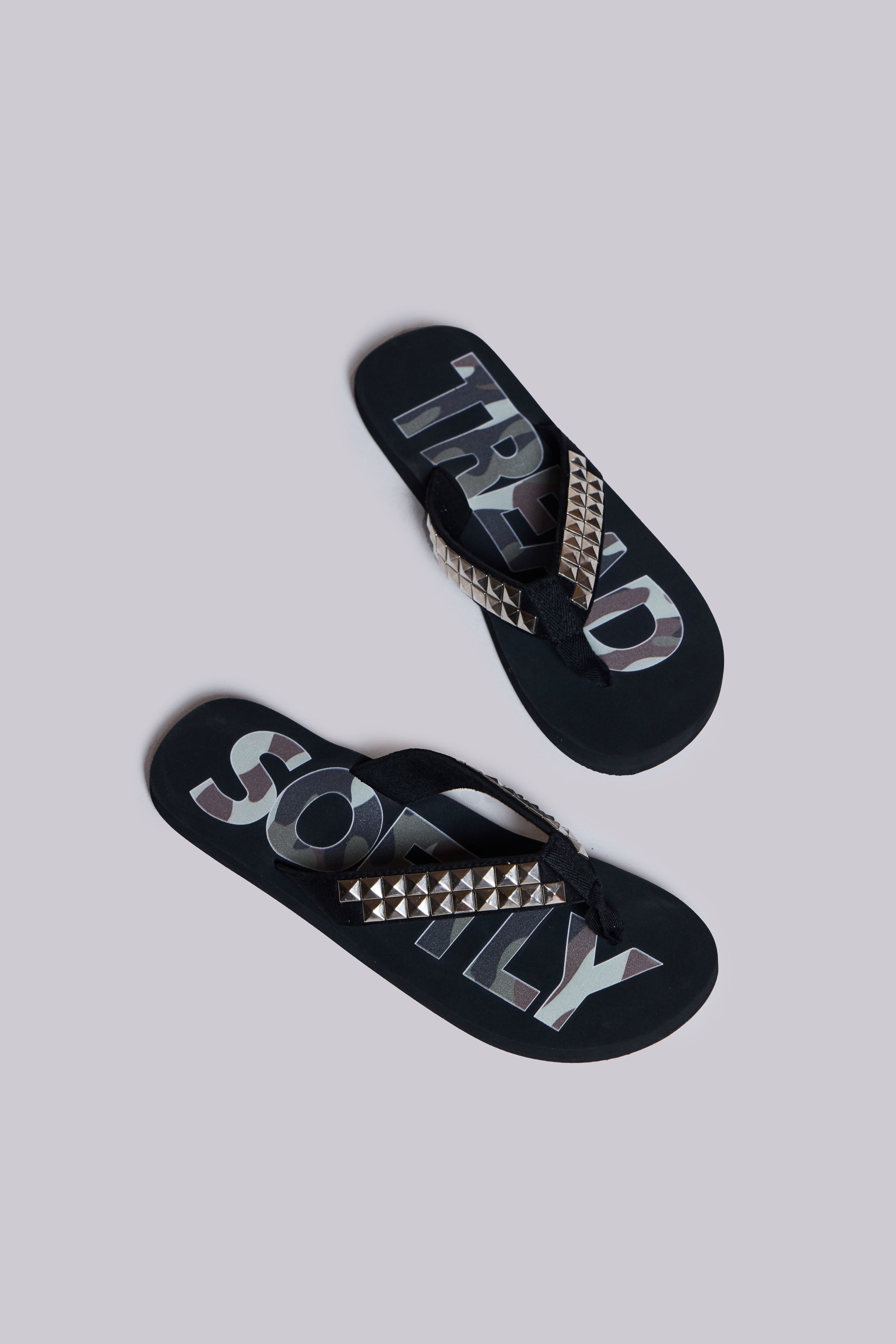 Tread Softly Studded Flip-Flop