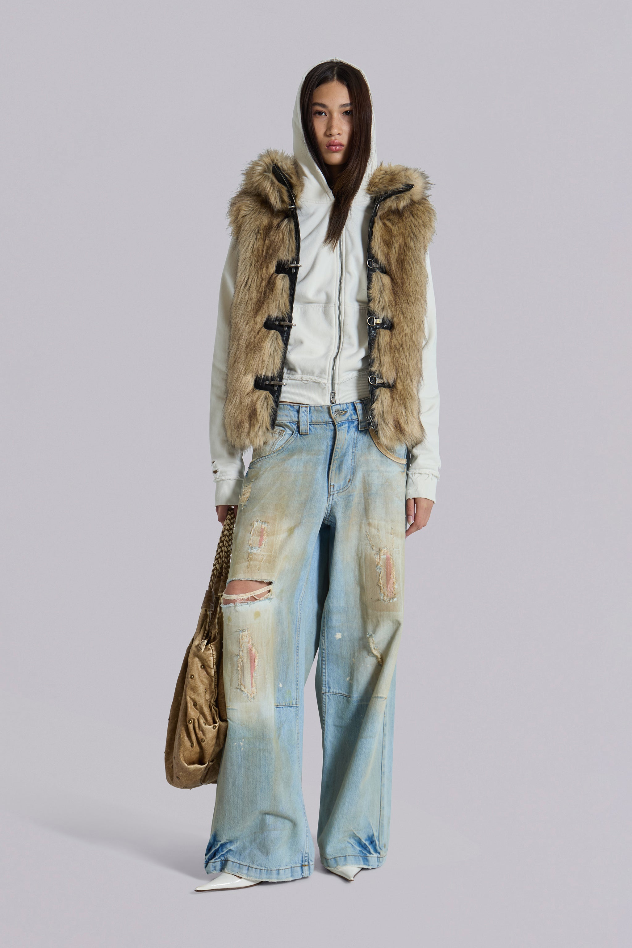 Mendoza Faux Fur Gilet