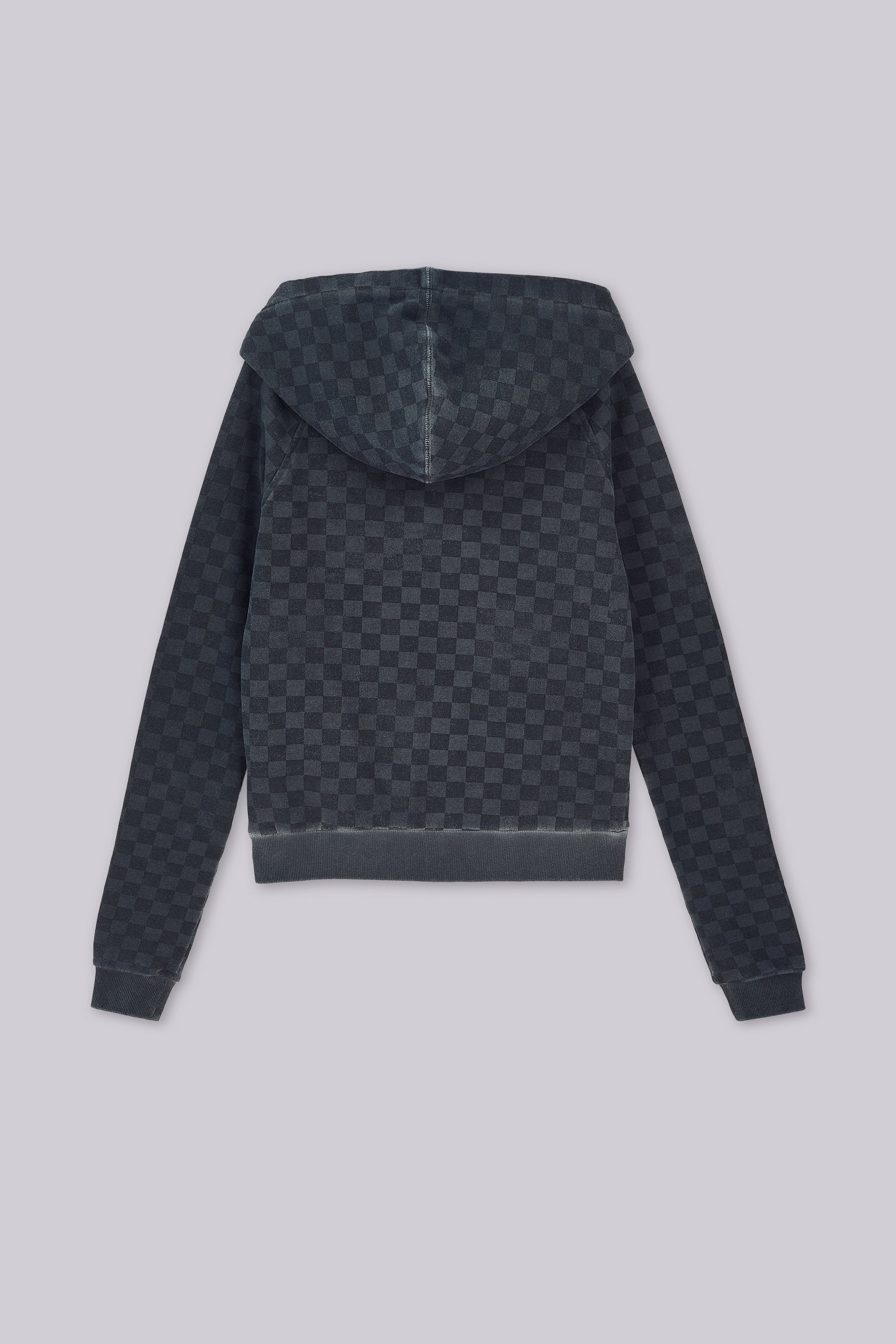 Checkerboard Mini Monster Hoodie