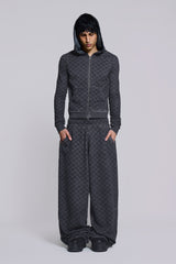 Checkerboard Baggy Monster Joggers