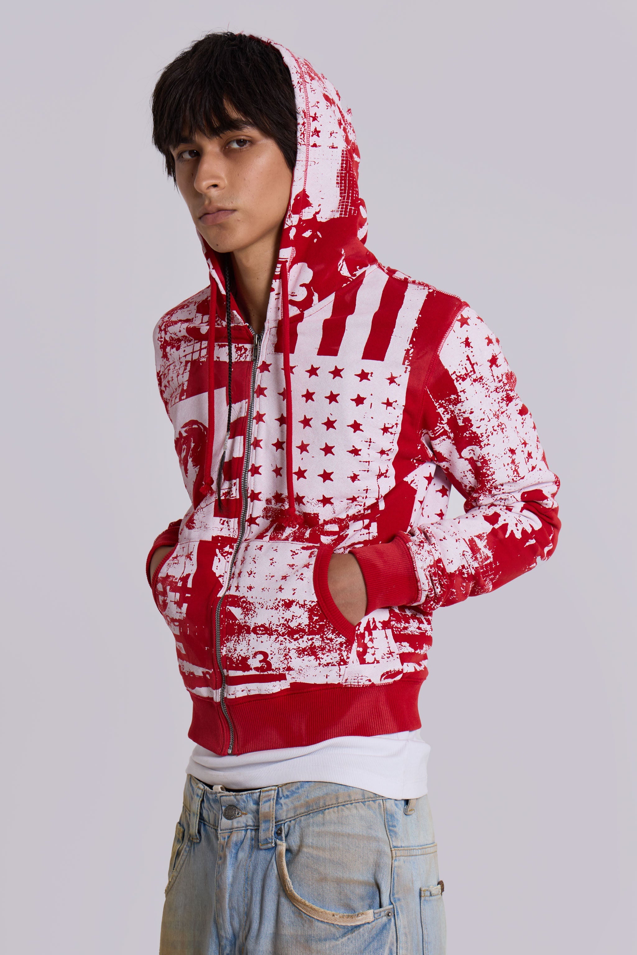 Americana Mini Monster Hoodie