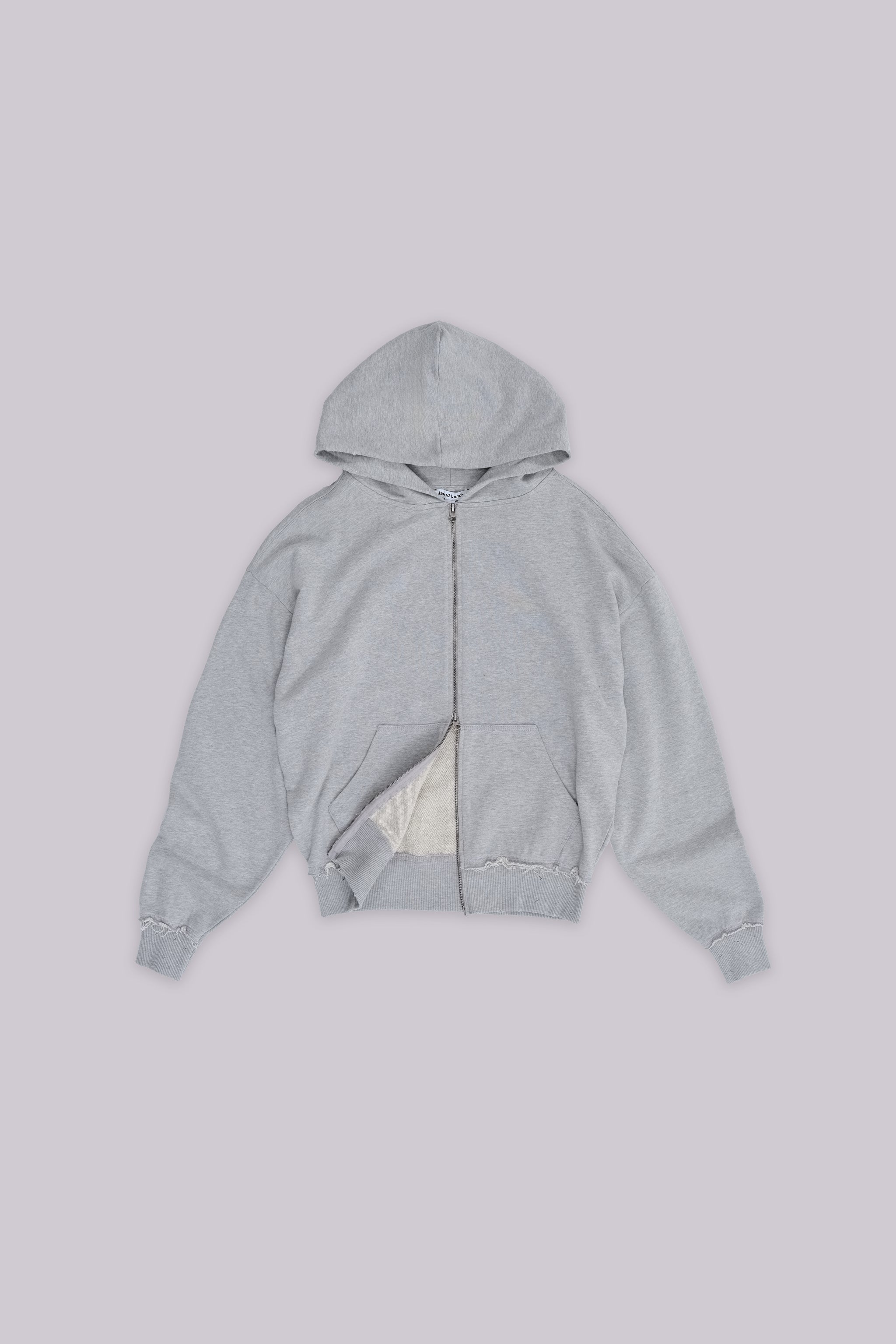 Grey Oversized Monster Hoodie